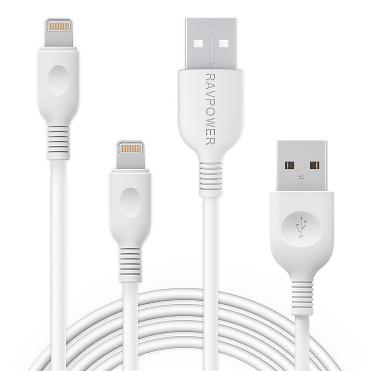 7Magic Lightning Cable, 2-Pack 3ft 6ft Apple MFi Certified iPhone Cables Lightning to USB Charging Cord for iPhone