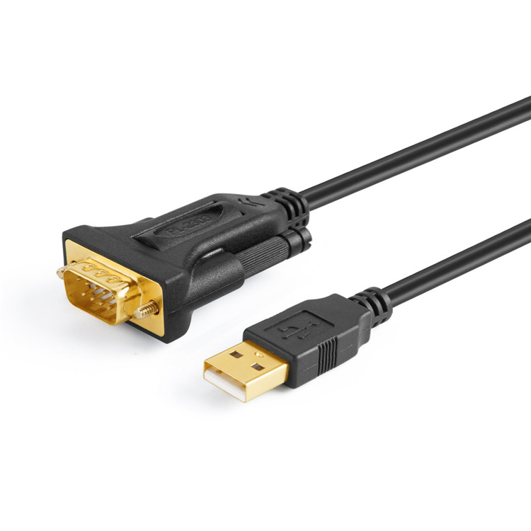 USB to RS232 Adapter with PL2303 Chipset,7Magic 3ft Gold Plated USB 2.0 to RS232 Male DB9 Serial Converter Cable for Windows,Linux and Mac OS