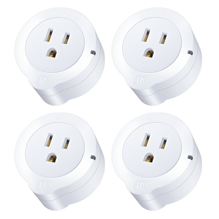 7Magic 2 Pack Voltson Wi-Fi Smart Plug Mini Outlet with Energy Monitoring